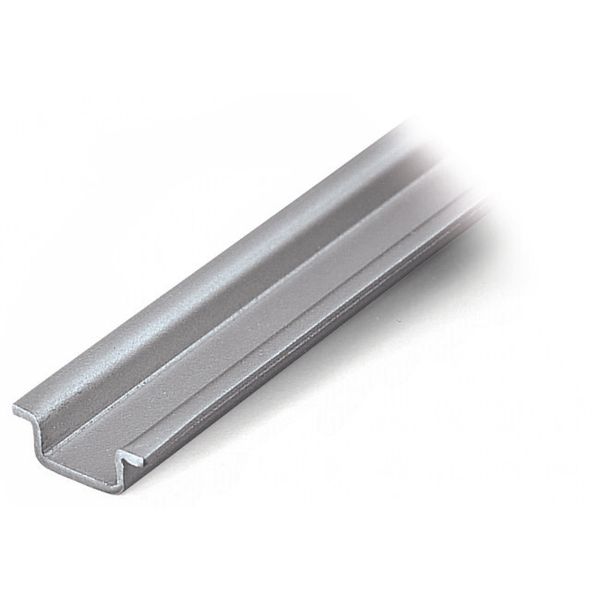 Aluminum carrier rail 15 x 5.5 mm 1 mm thick silver-colored image 2