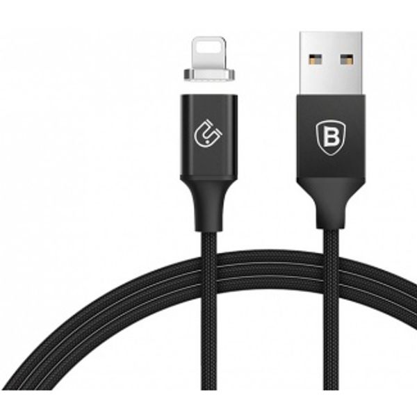 Insnap series magnetic USB cable Black 1,2m image 1