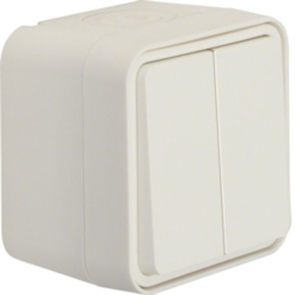 CUBYKO K/R WALL-MOUNTED IP55 WHITE image 1