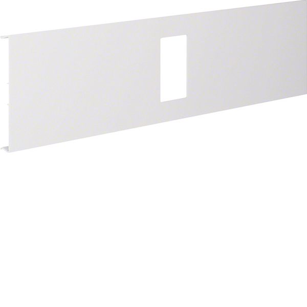 Pre-cut lid AEE 4gang,BR70172,pure white image 1
