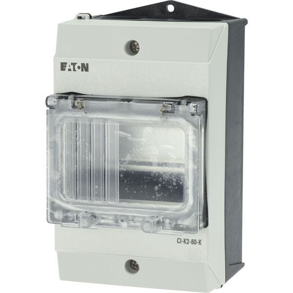 Insulated enclosure, HxWxD=160x100x80mm, +hinged cover image 16