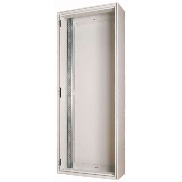 Floor-standing distribution board without door, IP55, HxWxD=2060x600x320mm image 1