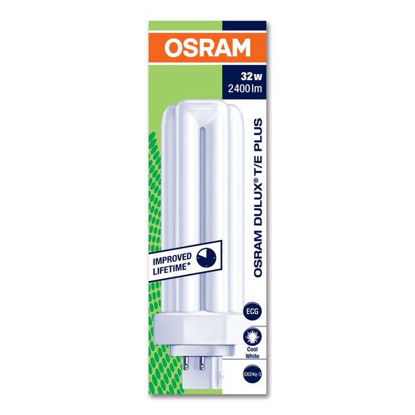 Compact Fluorescent Lamp Osram DULUX® T/E PLUS 32W/840 4000K GX24q-3 image 4