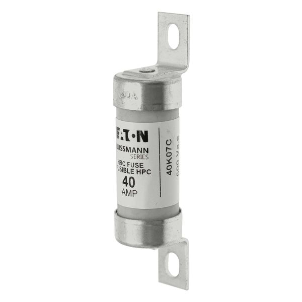 Fuse-link, LV, 40 A, AC 600 V, DC 250 V, HRCII-C, 22 x 87 mm, CSA image 12