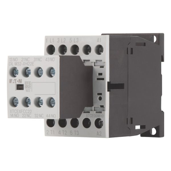 Contactor, 380 V 400 V 4 kW, 2 N/O, 2 NC, 230 V 50 Hz, 240 V 60 Hz, AC operation, Screw terminals image 14