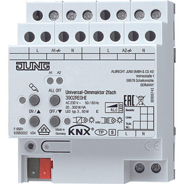 Dimmer KNX Universal dimming actuator image 1