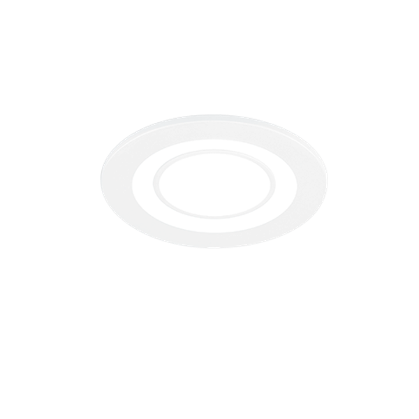 Core LED recessed spotlight 8,2 cm matt white image 1