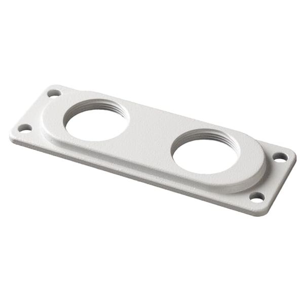 BFLRP13232 Plastic B-flange for 2xM32 image 2