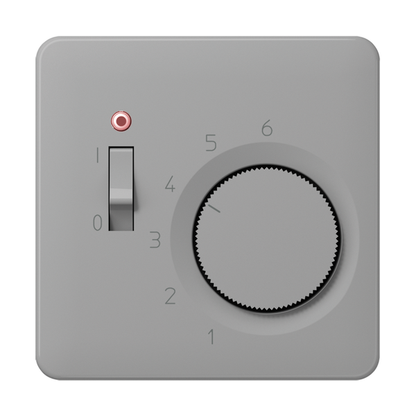 Centre plate for room thermostat insert CDTR231PLGR image 1