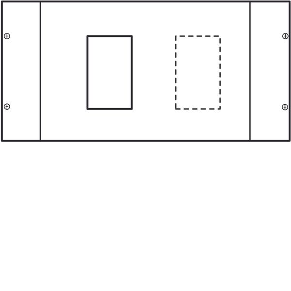 MCCB ver. kit quadro.sy. x250 300x600 mm image 1