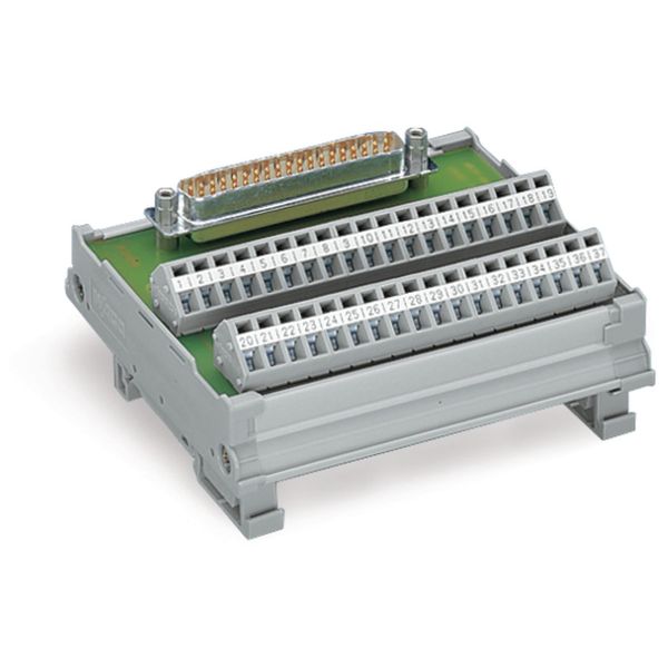 Interface module with solder pin Male connector image 2