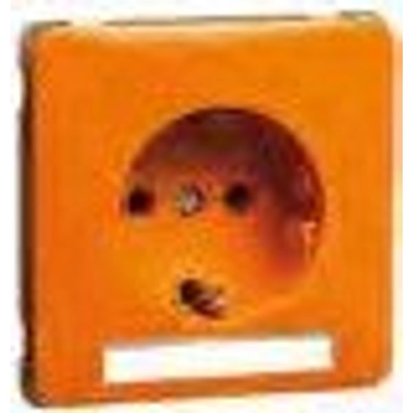 PEHA socket outlet SCHUKO orange image 1