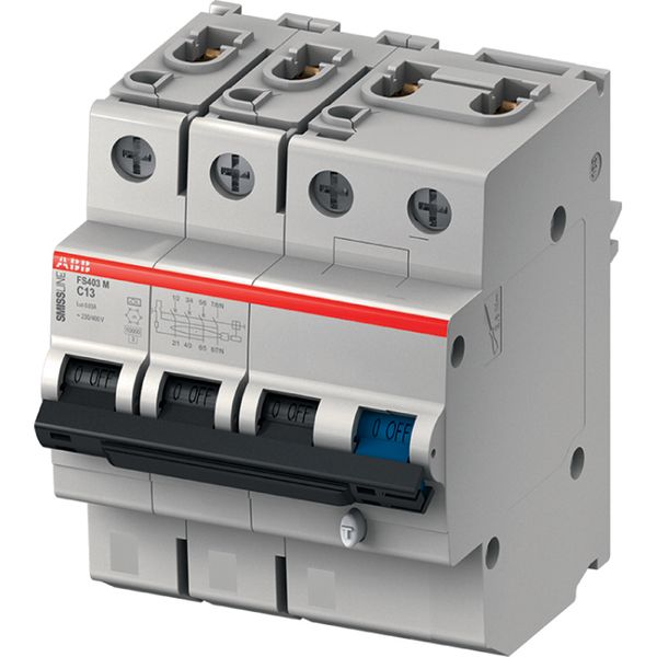 FS403M-C6/0.1 Residual Current Circuit Breaker with Overcurrent Protection image 1
