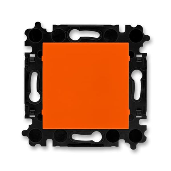3902H-A00001 66W Cable Outlet / Blank Plate / Adapter Ring Blind plate None orange - Levit image 1
