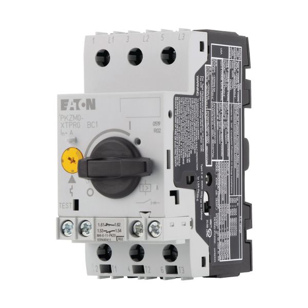 Motor-protective circuit-breaker, 3p+1N/O+1N/C, Ir=20-25A, screw conne image 12