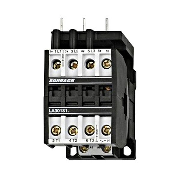 Contactor, 7.5kW, 18A AC3, 32A AC1, 3-pole, 1NO, 230VAC +VK3 image 1