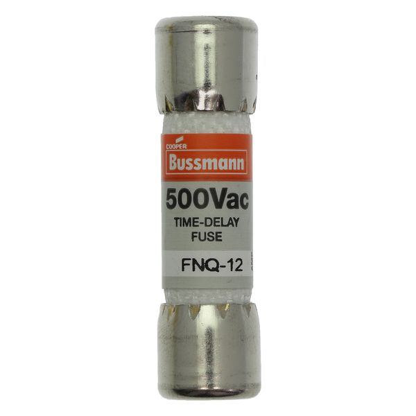 Fuse-link, LV, 12 A, AC 500 V, 10 x 38 mm, 13⁄32 x 1-1⁄2 inch, supplemental, UL, time-delay image 7