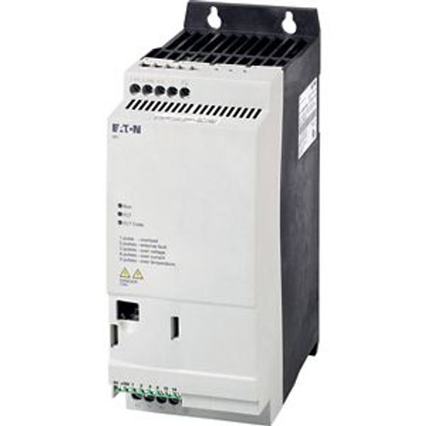Variable speed starter, Rated operational voltage 230 V AC, 1-phase, Ie 9.6 A, 2.2 kW, 3 HP, Radio interference suppression filter image 2