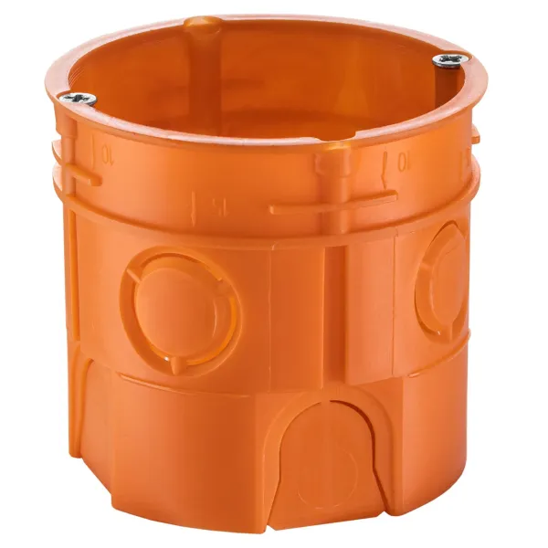 Flush mounted junction box Z60DFw orange image 1