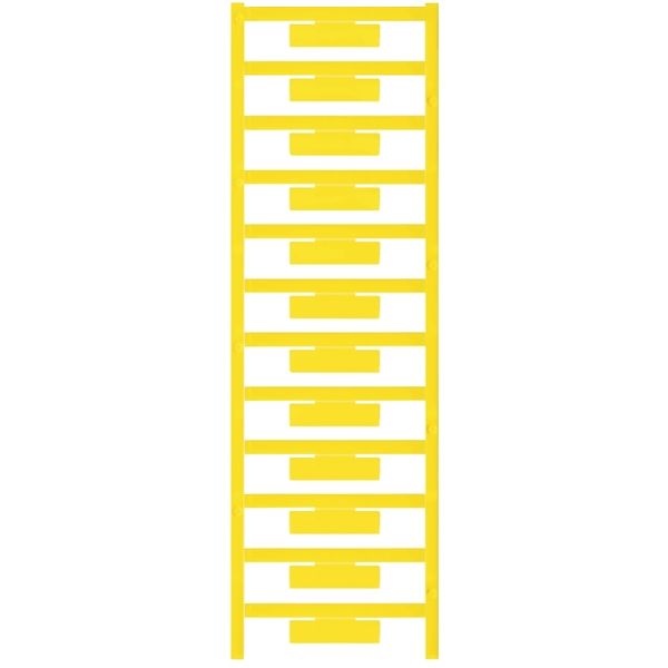 Terminal cover, Polyamide 66, yellow, Height: 33.3 mm, Width: 8 mm, De image 2