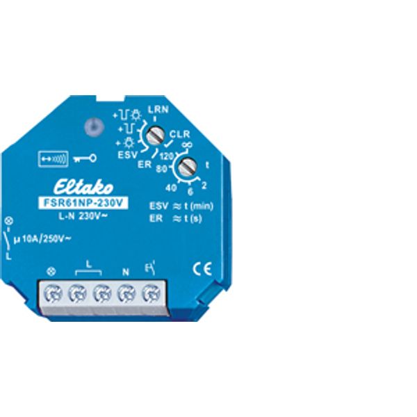 Wireless actuator Impulse switch with integr. relay function image 1