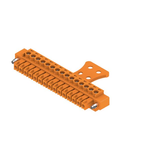 PCB plug-in connector (wire connection), 3.81 mm, Number of poles: 15, image 4