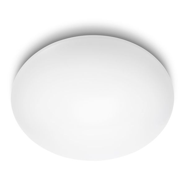 Suede ceiling lamp white 4x9W image 1