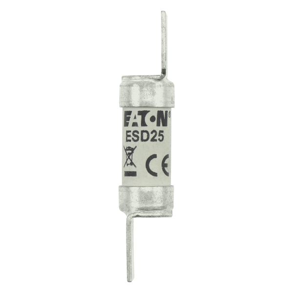 Fuse-link, LV, 25 A, AC 550 V, BS88/F2, 14 x 68 mm, gL/gG, BS image 17