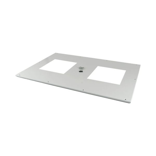 Top plate for OpenFrame, fan, W=1350mm, grey image 6