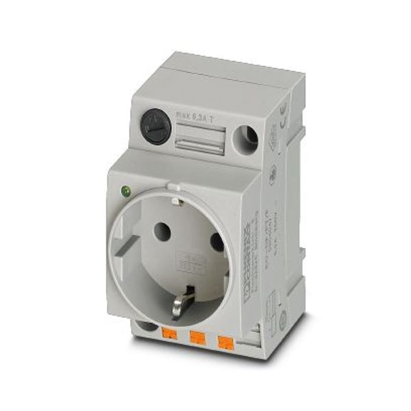 Socket outlet for distribution board Phoenix Contact EO-CF/PT/F 250V 16A AC image 2
