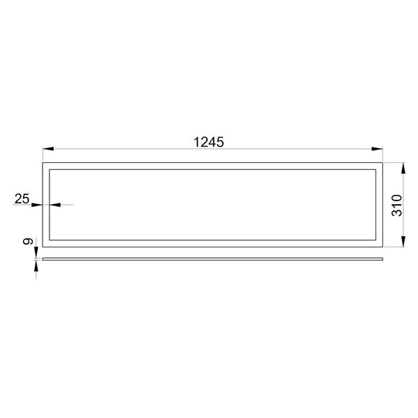 Lano 4 LED 33W 830 3960lm 850mA M1250 UGR19 microprism cover image 3