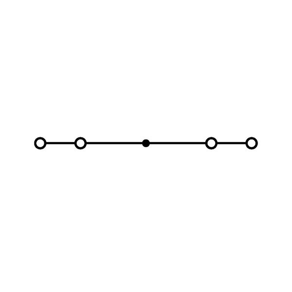 4-conductor through terminal block 1.5 mm² suitable for Ex e II applic image 3