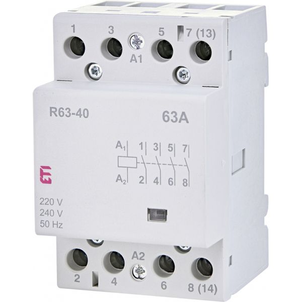 Modular contactor, RD 40-04-24V AC/DC image 1