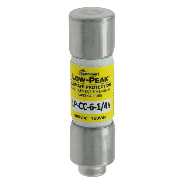 Fuse-link, LV, 6.25 A, AC 600 V, 10 x 38 mm, CC, UL, time-delay, rejection-type image 19
