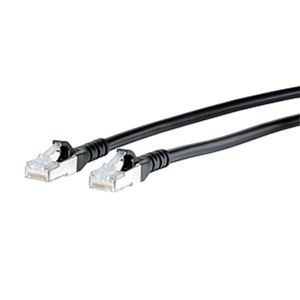 Patch cord Cat.6A AWG 26 8.0 m black image 3