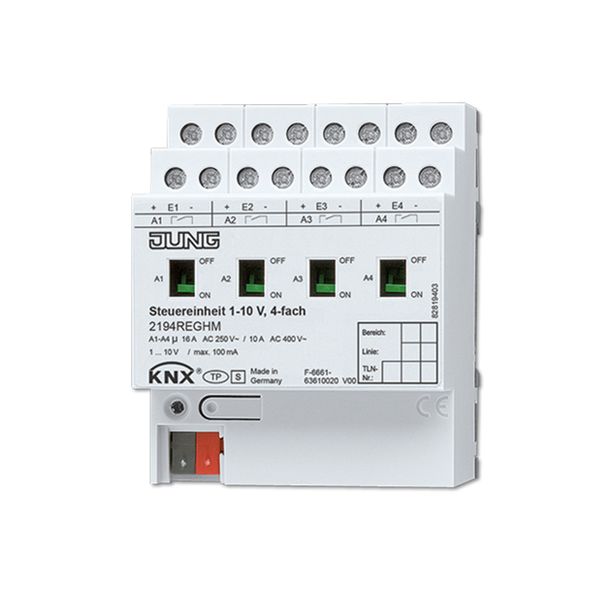 Dimmer KNX Control unit 1-10 V, 1-gang image 3