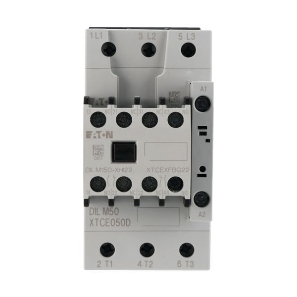 Contactor, 380 V 400 V 22 kW, 2 N/O, 2 NC, 230 V 50/60 Hz, AC operation, Screw terminals image 15