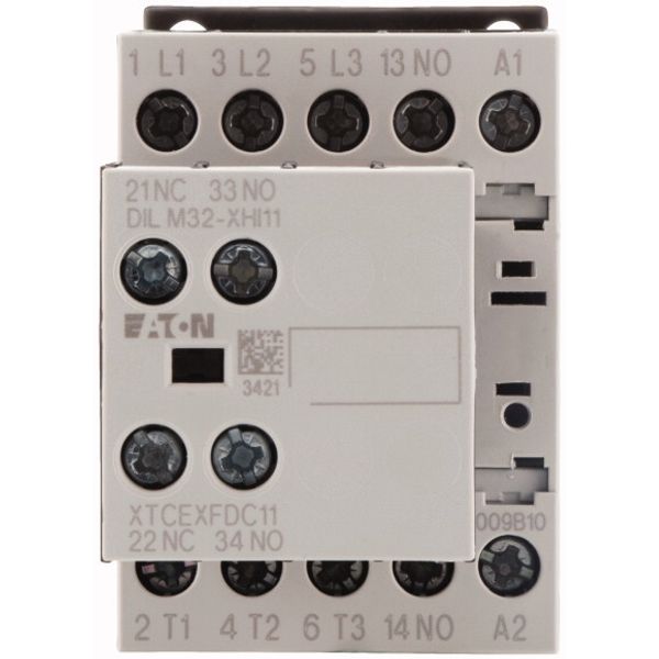Contactor, 380 V 400 V 4 kW, 2 N/O, 1 NC, 230 V 50 Hz, 240 V 60 Hz, AC operation, Screw terminals image 2