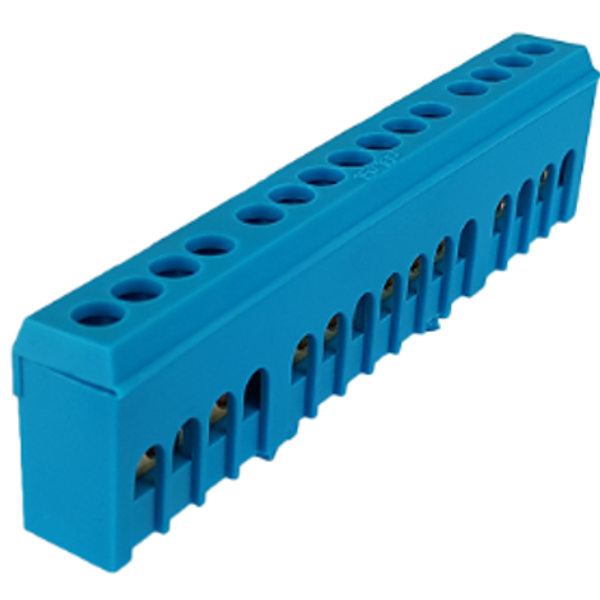 Insulated terminal F815B, 15x16 mm², blue image 1