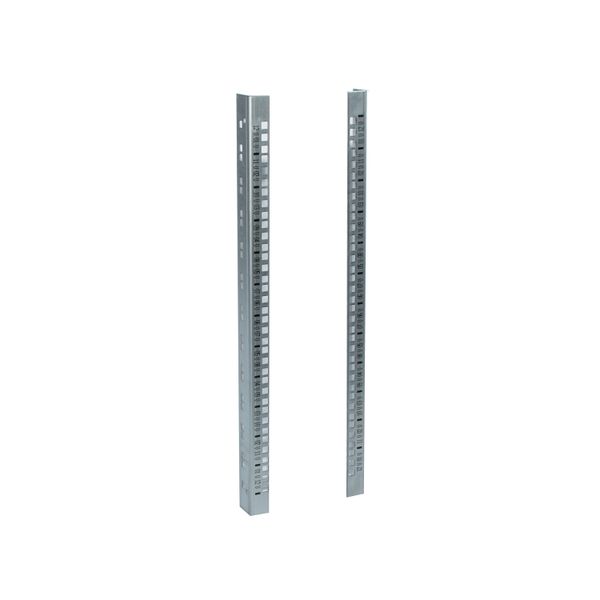 Set of 2 uprights 19 inches for 21U Linkeo wallmount cabinet image 1