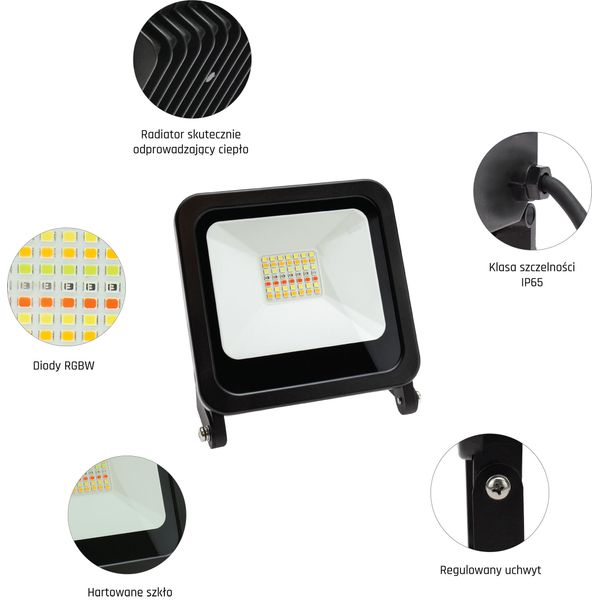 NOCTIS LUX 2 SMD 230V 100W IP65 NW white image 12