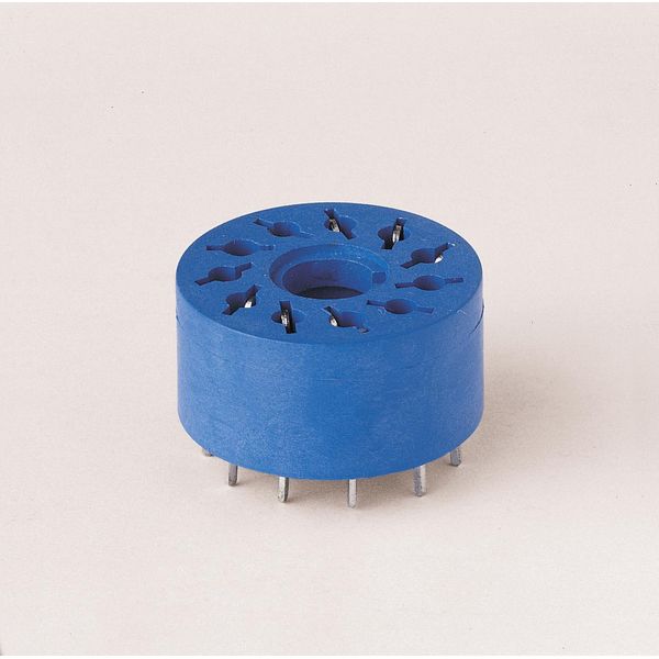 PCB socket blue, diameter 22mm.for 60.13 (90.15) image 3