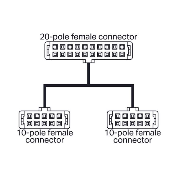 System cable for WAGO-I/O-SYSTEM, 750 Series 8 digital inputs and 8 di image 2