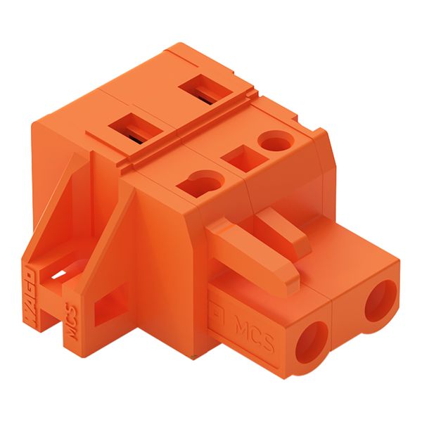 1-conductor female connector CAGE CLAMP® 2.5 mm² orange image 6
