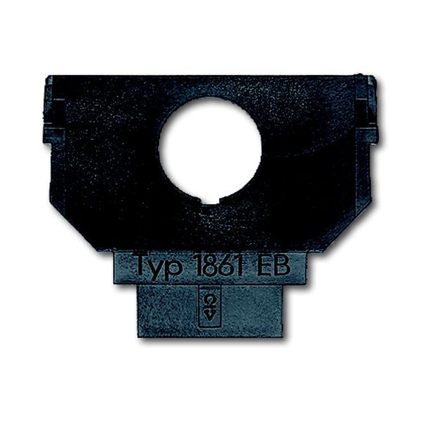 1861 EB Flush Mounted Inserts Data communication Anthracite image 1