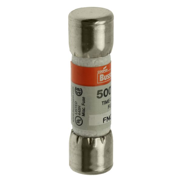 Fuse-link, LV, 15 A, AC 500 V, 10 x 38 mm, 13⁄32 x 1-1⁄2 inch, supplemental, UL, time-delay image 39
