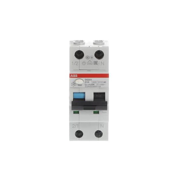 DS201 C10 AC30 Residual Current Circuit Breaker with Overcurrent Protection image 5