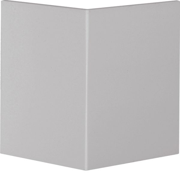 External corner lid for wall trunking BR lid 80mm in light grey image 2