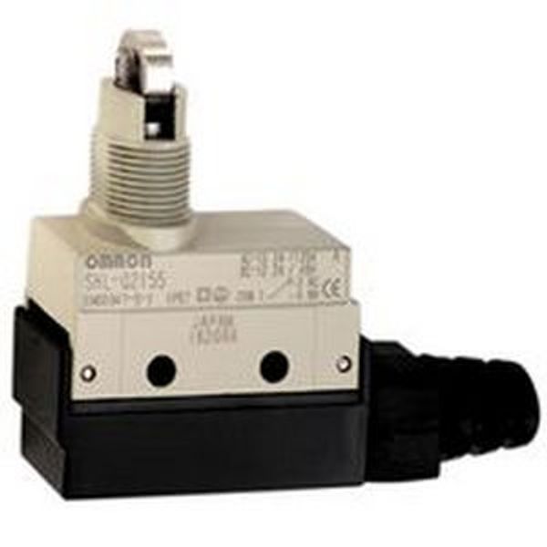 Enclosed switch, panel mount roller plunger, SPDT,10A image 4