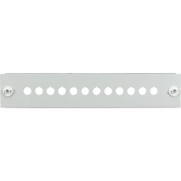 Front plate RMQ, for HxW=100x600mm, white image 2